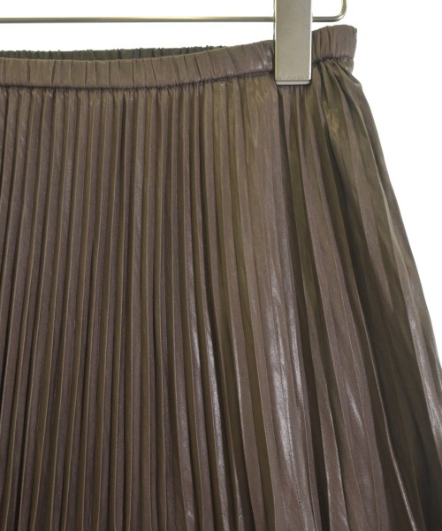 MICHEL KLEIN（ミッシェルクラン）ロング・マキシ丈スカート 茶 サイズ:36(S位) レディース/2200624327011
