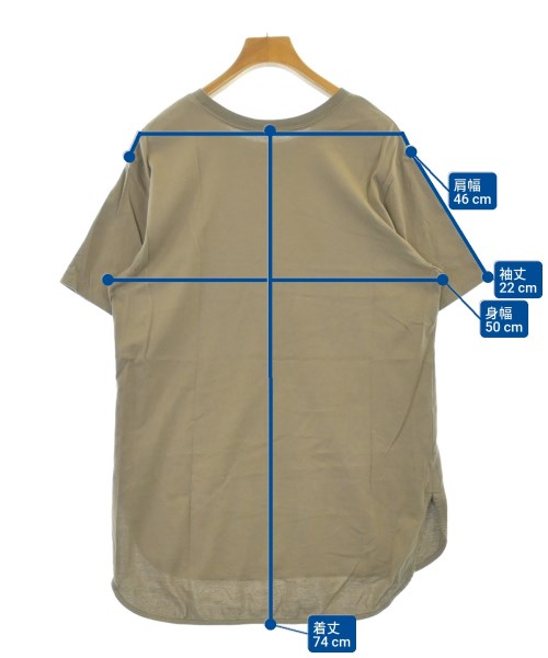 MICHEL KLEIN（ミッシェルクラン）Tシャツ・カットソー 茶 サイズ:38(M位) レディース/2200620567015