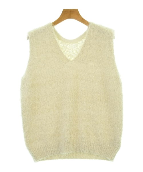 MICHEL KLEIN(ミッシェルクラン)ベスト ベージュ サイズ:38(M位)/2200671201029