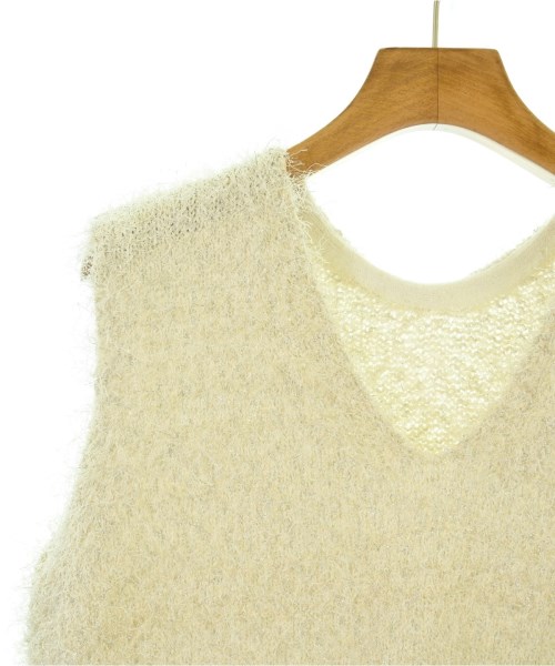 MICHEL KLEIN（ミッシェルクラン）ベスト ベージュ サイズ:38(M位) レディース/2200671201029