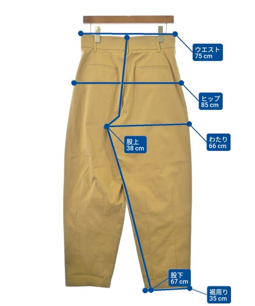 MICHEL KLEIN（ミッシェルクラン）チノパン ベージュ サイズ:38(M位) レディース/2200671201050