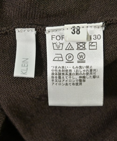 MICHEL KLEIN（ミッシェルクラン）ニット・セーター 茶 サイズ:38(M位) レディース/2200669142037