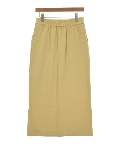 MICHEL KLEIN（ミッシェルクラン）ロング・マキシ丈スカート 黄 サイズ:38(M位) レディース/2200674874060