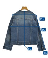MICHEL KLEIN（ミッシェルクラン）デニムジャケット 青 サイズ:38(M位) レディース/2200715513019