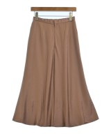 MICHEL KLEIN（ミッシェルクラン）ロング・マキシ丈スカート 茶 サイズ:36(S位) レディース/2200715513057