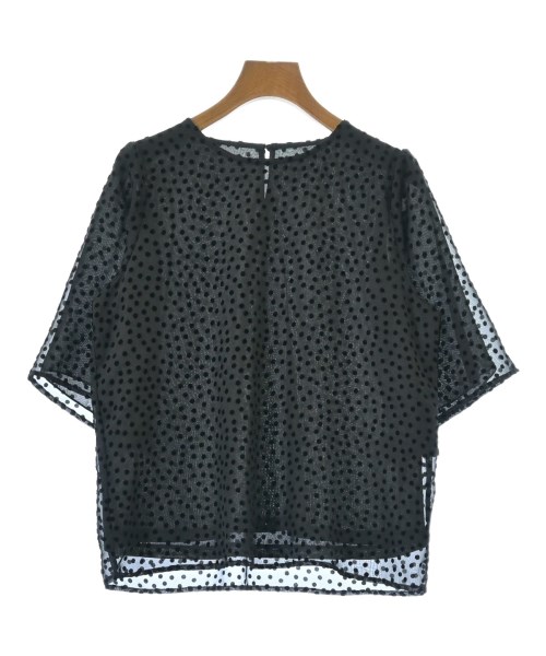 MICHEL KLEIN(ミッシェルクラン)ブラウス 黒 サイズ:38(M位)/2200623099148