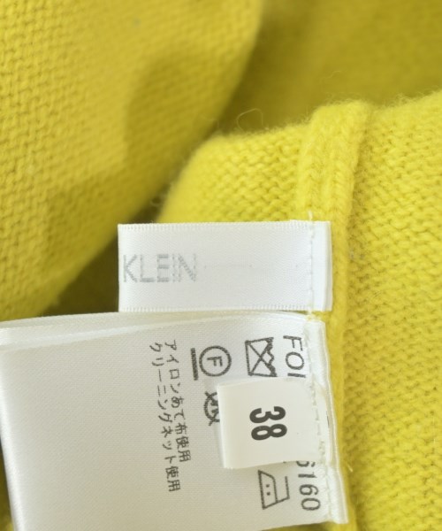 MICHEL KLEIN（ミッシェルクラン）ニット・セーター 黄 サイズ:38(M位) レディース/2200659233141