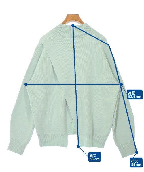 MICHEL KLEIN（ミッシェルクラン）ニット・セーター 緑 サイズ:40(M位) レディース/2200659233158