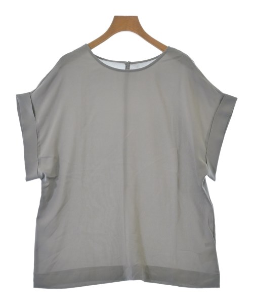 MICHEL KLEIN(ミッシェルクラン)ブラウス グレー サイズ:38(M位)/2200659233219