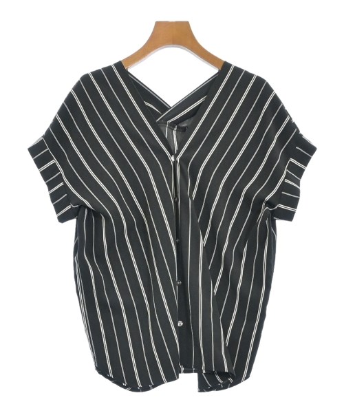 MICHEL KLEIN(ミッシェルクラン)カジュアルシャツ 黒 サイズ:38(M位)/2200661788295