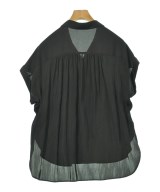 MICHEL KLEIN（ミッシェルクラン）カジュアルシャツ 黒 サイズ:38(M位) レディース/2200661788301