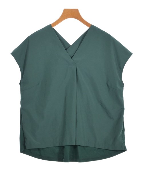 MICHEL KLEIN(ミッシェルクラン)ブラウス 緑 サイズ:38(M位)/2200663339075