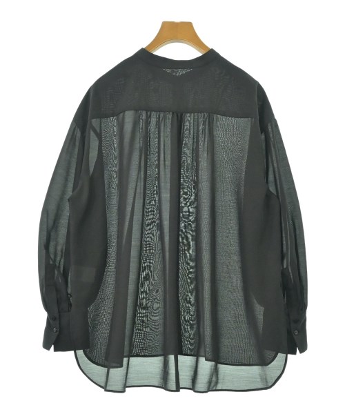 MICHEL KLEIN（ミッシェルクラン）カジュアルシャツ 黒 サイズ:38(M位) レディース/2200670167135