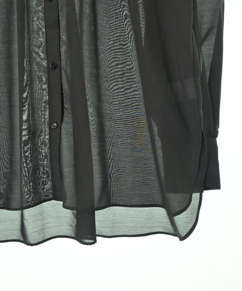 MICHEL KLEIN（ミッシェルクラン）カジュアルシャツ 黒 サイズ:38(M位) レディース/2200670167135