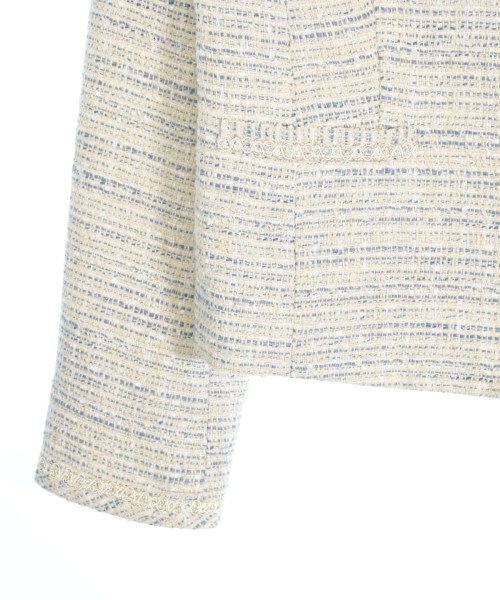 MICHEL KLEIN（ミッシェルクラン）ノーカラージャケット 白 サイズ:38(M位) レディース/2200663668038