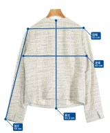 MICHEL KLEIN（ミッシェルクラン）ノーカラージャケット 白 サイズ:38(M位) レディース/2200663668038