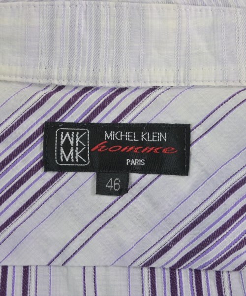MICHEL KLEIN（ミッシェルクラン）カジュアルシャツ 紫 サイズ:46(XXL位) レディース/2200728024014