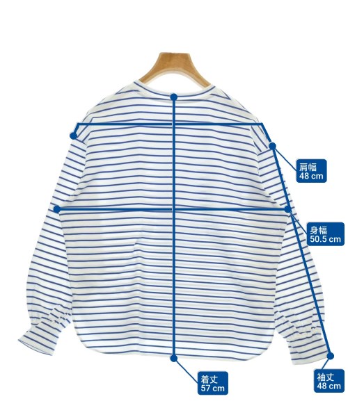 MICHEL KLEIN（ミッシェルクラン）Tシャツ・カットソー 白 サイズ:36(S位) レディース/2200688770051