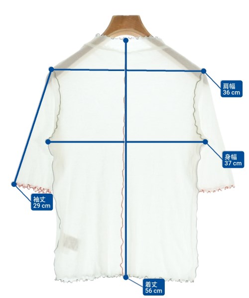 yuni（ユニ）Tシャツ・カットソー 白 サイズ:F レディース/2200613523042