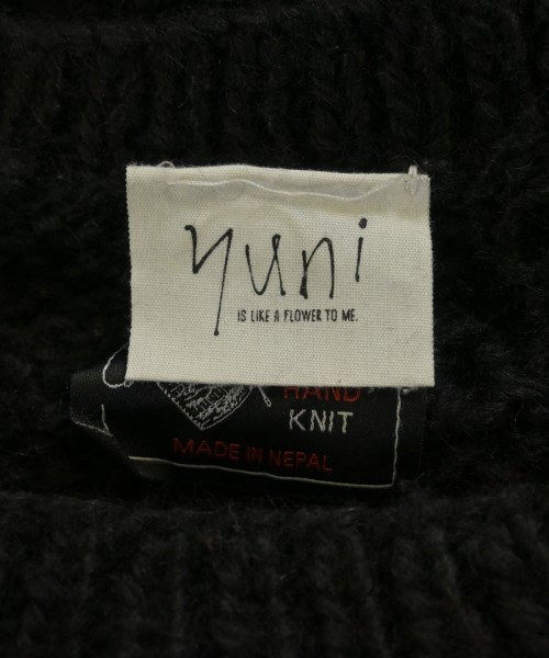 yuni（ユニ）ニット・セーター 黒 サイズ:F レディース/2200624560036