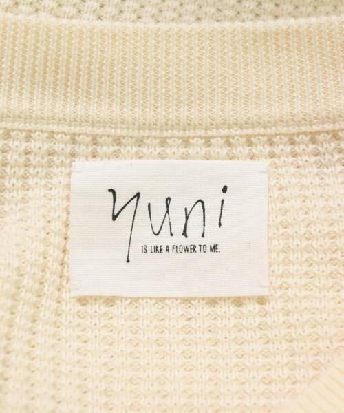 yuni（ユニ）Tシャツ・カットソー 白 サイズ:F レディース/2200616924211