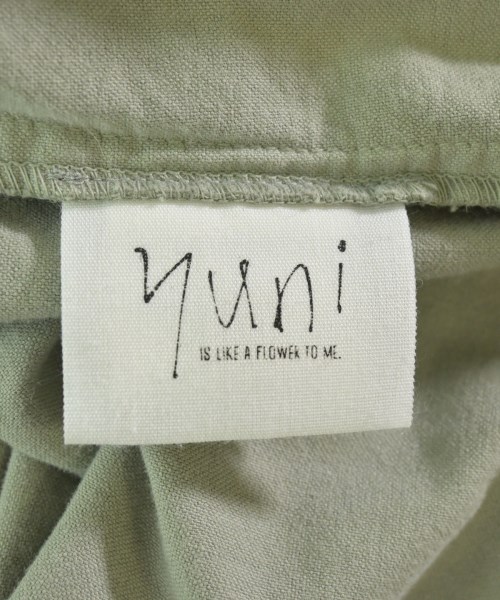 yuni（ユニ）シャツワンピース カーキ サイズ:F レディース/2200674299245