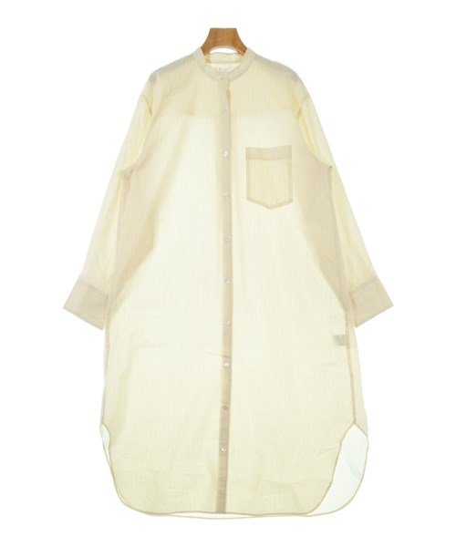 yuni(ユニ)シャツワンピース ベージュ サイズ:F/2200646619071