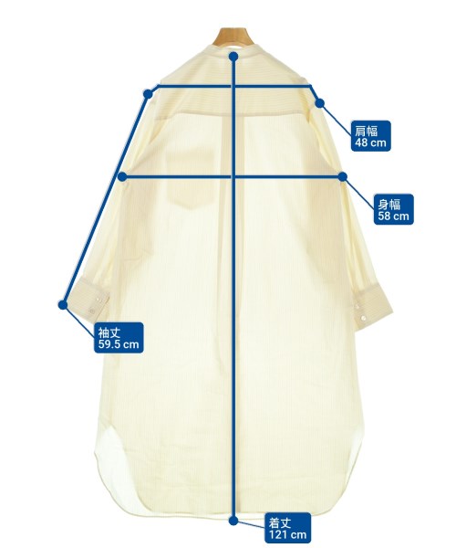 yuni（ユニ）シャツワンピース ベージュ サイズ:F レディース/2200646619071