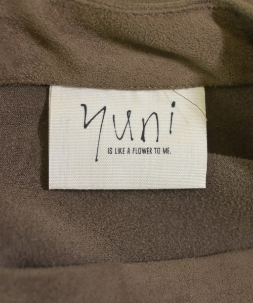 yuni（ユニ）ワンピース 茶 サイズ:F レディース/2200718020088