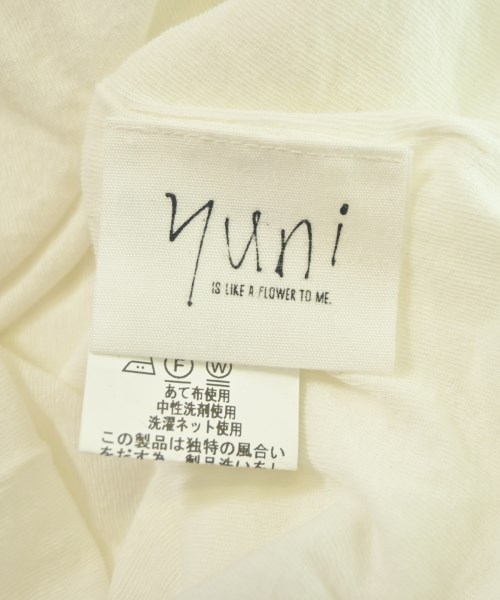 yuni（ユニ）Tシャツ・カットソー 白 サイズ:F レディース/2200639466033
