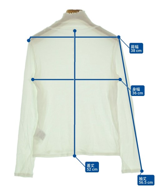 yuni（ユニ）Tシャツ・カットソー 白 サイズ:F レディース/2200639466033