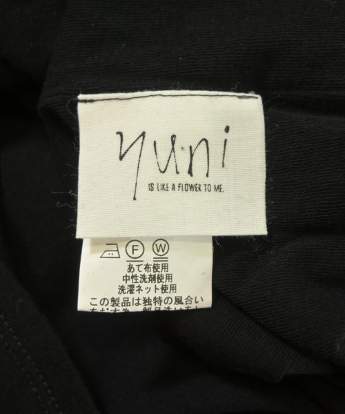 yuni（ユニ）Tシャツ・カットソー 黒 サイズ:F レディース/2200639466040