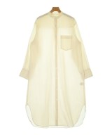 yuni（ユニ）シャツワンピース 黄 サイズ:F レディース/2200702686023