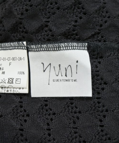 yuni（ユニ）ニット・セーター 黒 サイズ:F レディース/2200704480131