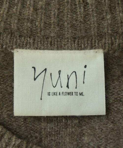 yuni（ユニ）ニット・セーター 茶 サイズ:F レディース/2200699570077