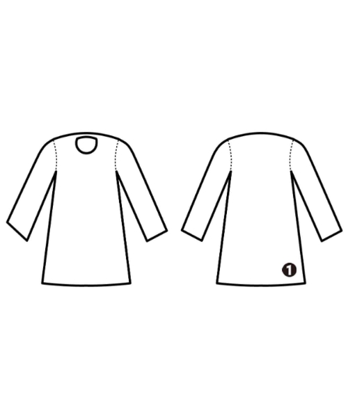 yuni（ユニ）シャツワンピース 赤 サイズ:F レディース/2200663936052