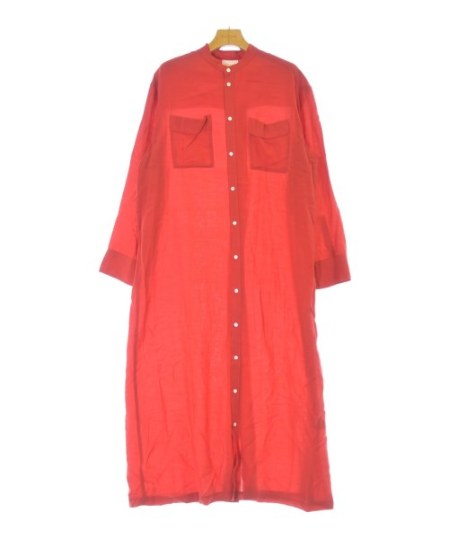 yuni(ユニ)シャツワンピース 赤 サイズ:F/2200663936052
