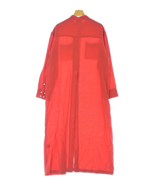 yuni（ユニ）シャツワンピース 赤 サイズ:F レディース/2200663936052