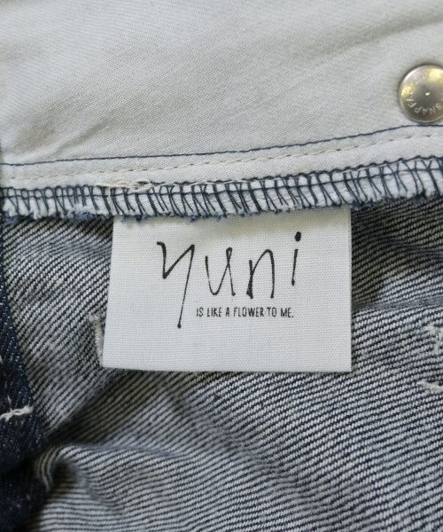 yuni（ユニ）デニムパンツ 紺 サイズ:M レディース/2200720016215