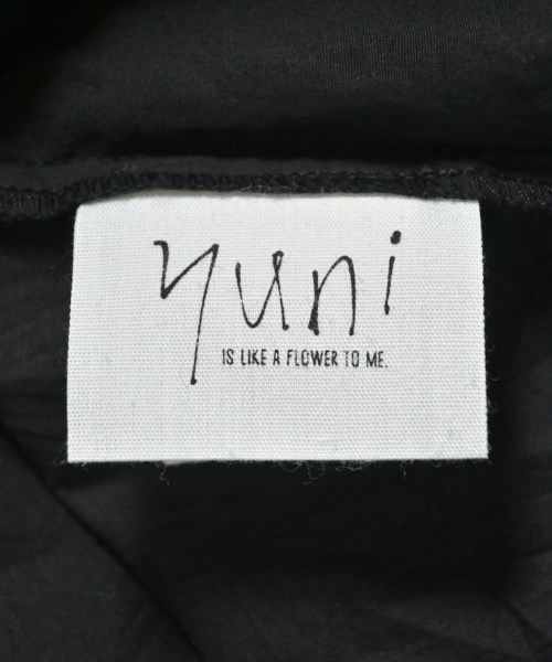 yuni（ユニ）シャツワンピース 黒 サイズ:F レディース/2200678979105