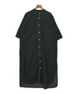 yuni（ユニ）シャツワンピース 黒 サイズ:F レディース/2200678979105