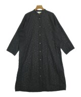 yuni（ユニ）シャツワンピース 黒 サイズ:F レディース/2200688871116