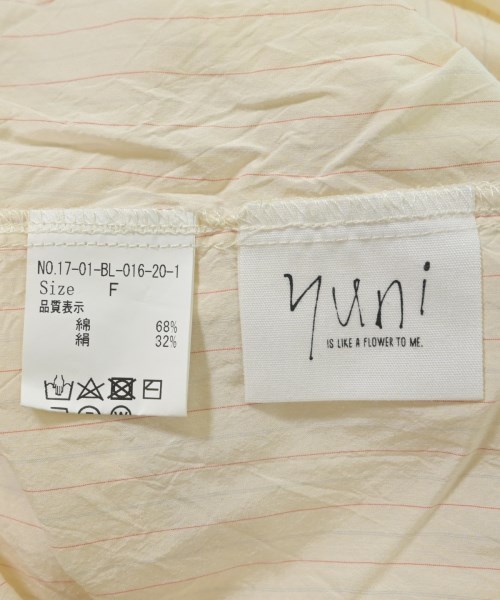 yuni（ユニ）カジュアルシャツ 黄 サイズ:F レディース/2200688526474