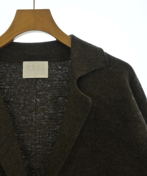 YEAR（イヤー）カジュアルジャケット 茶 サイズ:F レディース/2200617612032