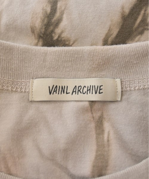 VAINL ARCHIVE（ヴァイナルアーカイブ）Tシャツ・カットソー ベージュ サイズ:M メンズ/2200481690167