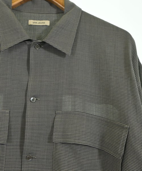 VAINL ARCHIVE（ヴァイナルアーカイブ）カジュアルシャツ グレー サイズ:M メンズ/2200637638050