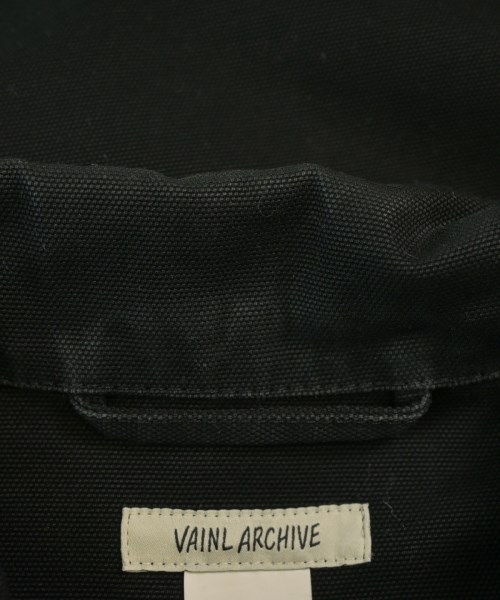 VAINL ARCHIVE（ヴァイナルアーカイブ）カバーオール 黒 サイズ:L メンズ/2200644019019