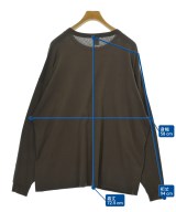 VAINL ARCHIVE（ヴァイナルアーカイブ）Tシャツ・カットソー 茶 サイズ:L メンズ/2200534807191