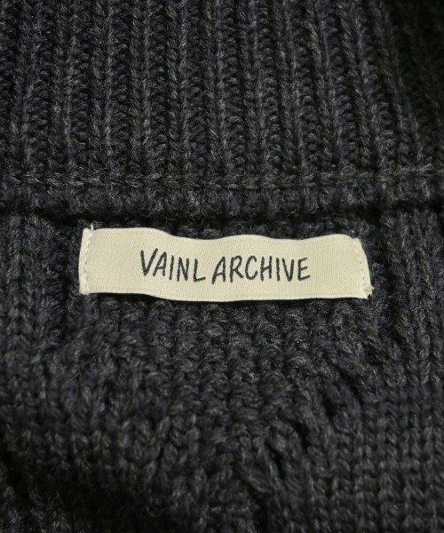 VAINL ARCHIVE（ヴァイナルアーカイブ）ニット・セーター グレー サイズ:L メンズ/2200621681048