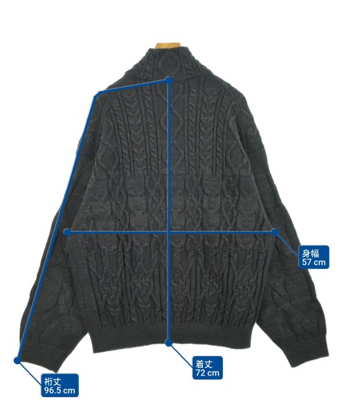 VAINL ARCHIVE（ヴァイナルアーカイブ）ニット・セーター グレー サイズ:L メンズ/2200621681048